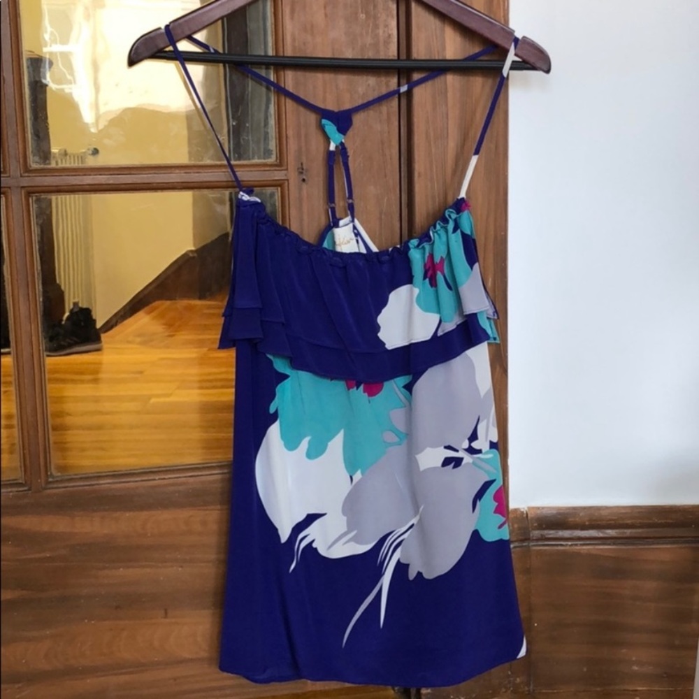 Yumi Kim Blue Floral Top